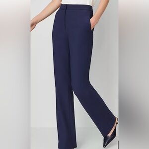 Ann Taylor Factory Navy Straight Leg Pants Size 6